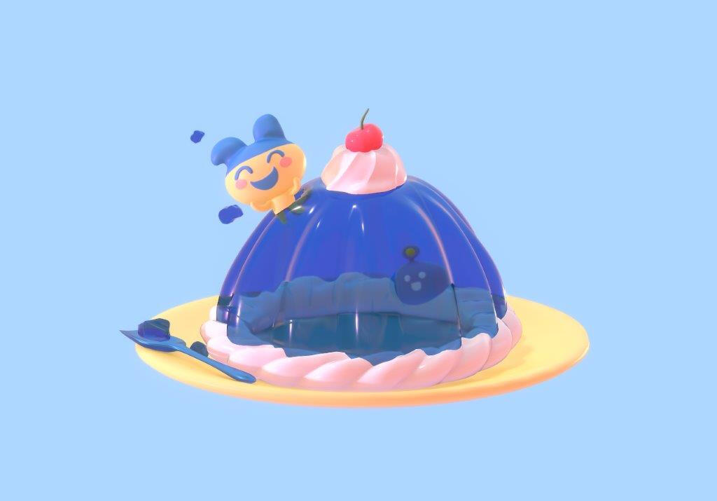 Ura Mametchi Jelly Dessert