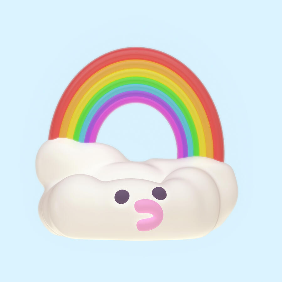 Rainbow Cloud Stand